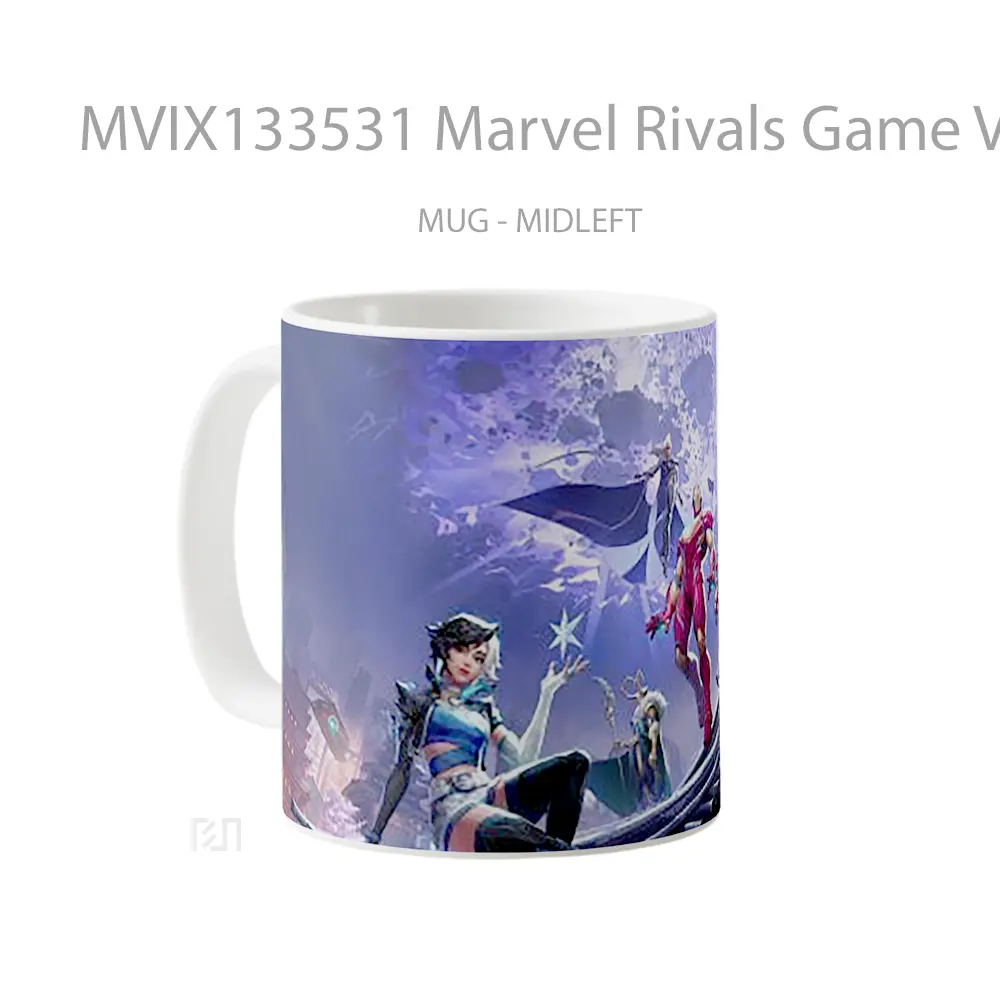 Mug Marvel Rivals Game V2 Gelas Superhero - All-side / Desain