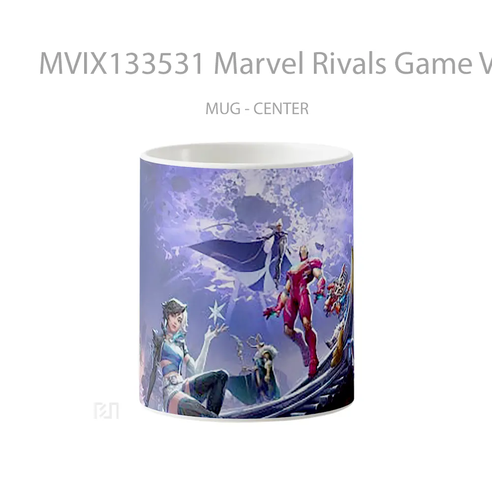 Mug Marvel Rivals Game V2 Gelas Superhero