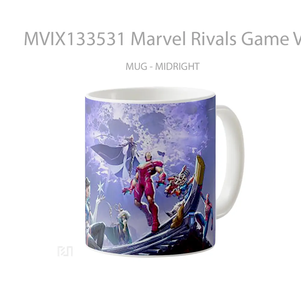 Mug Marvel Rivals Game V2 Gelas Superhero - All-side / Desain