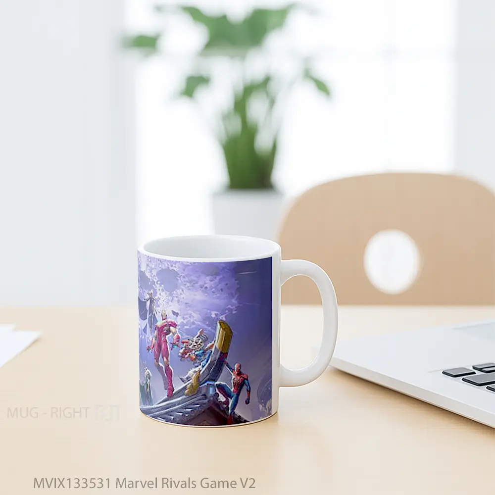 Mug Marvel Rivals Game V2 Gelas Superhero - All-side / Desain