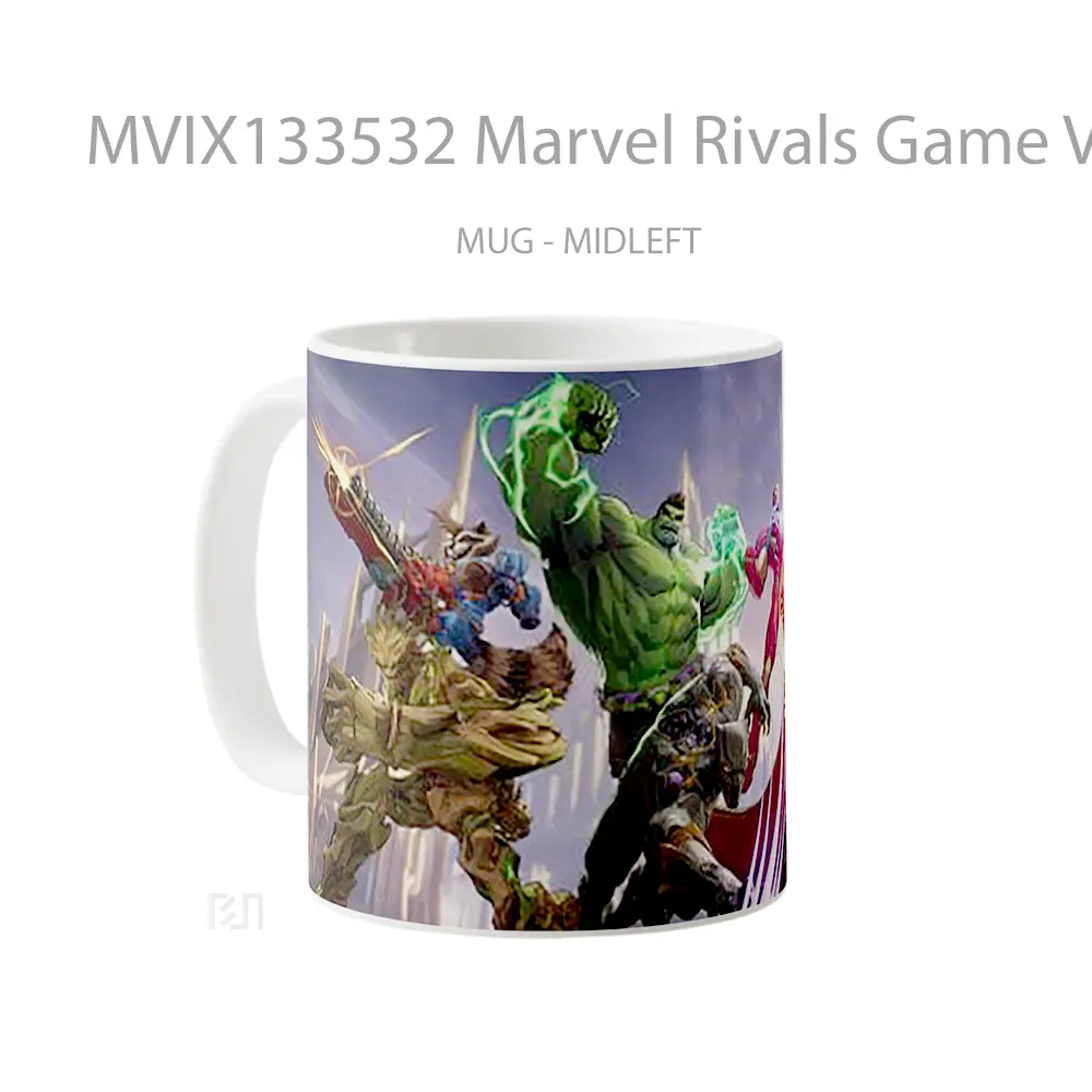 Mug Marvel Rivals Game V3 Gelas Superhero - All-side / Desain