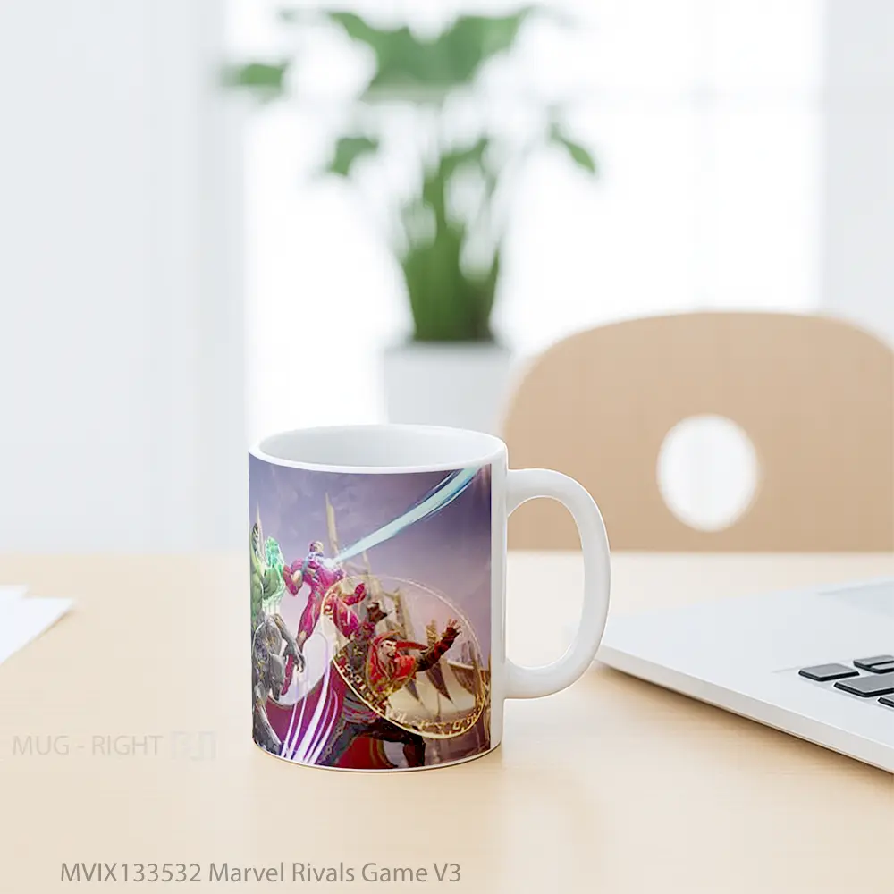 Mug Marvel Rivals Game V3 Gelas Superhero - All-side / Desain