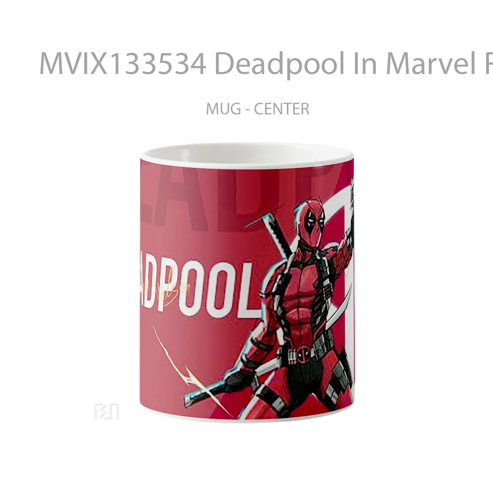 Mug Deadpool In Marvel Rivals Gelas Superhero