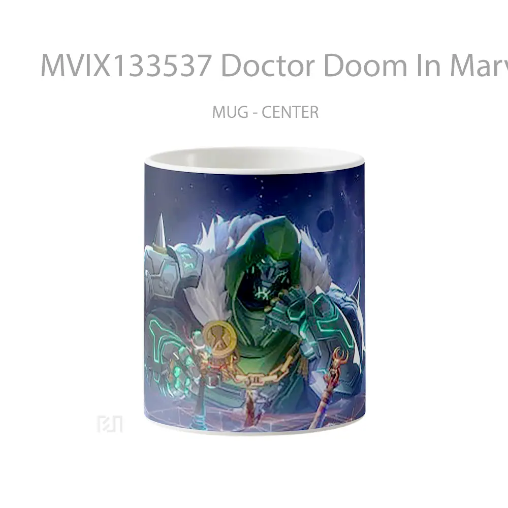 Mug Doctor Doom In Marvel Rivals Gelas Superhero