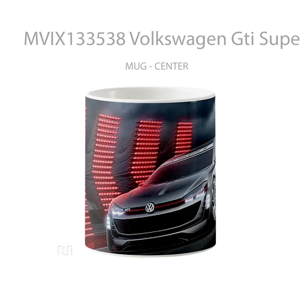 Mug Volkswagen Gti Supersport Vision Gran Turismo Gelas Superhero