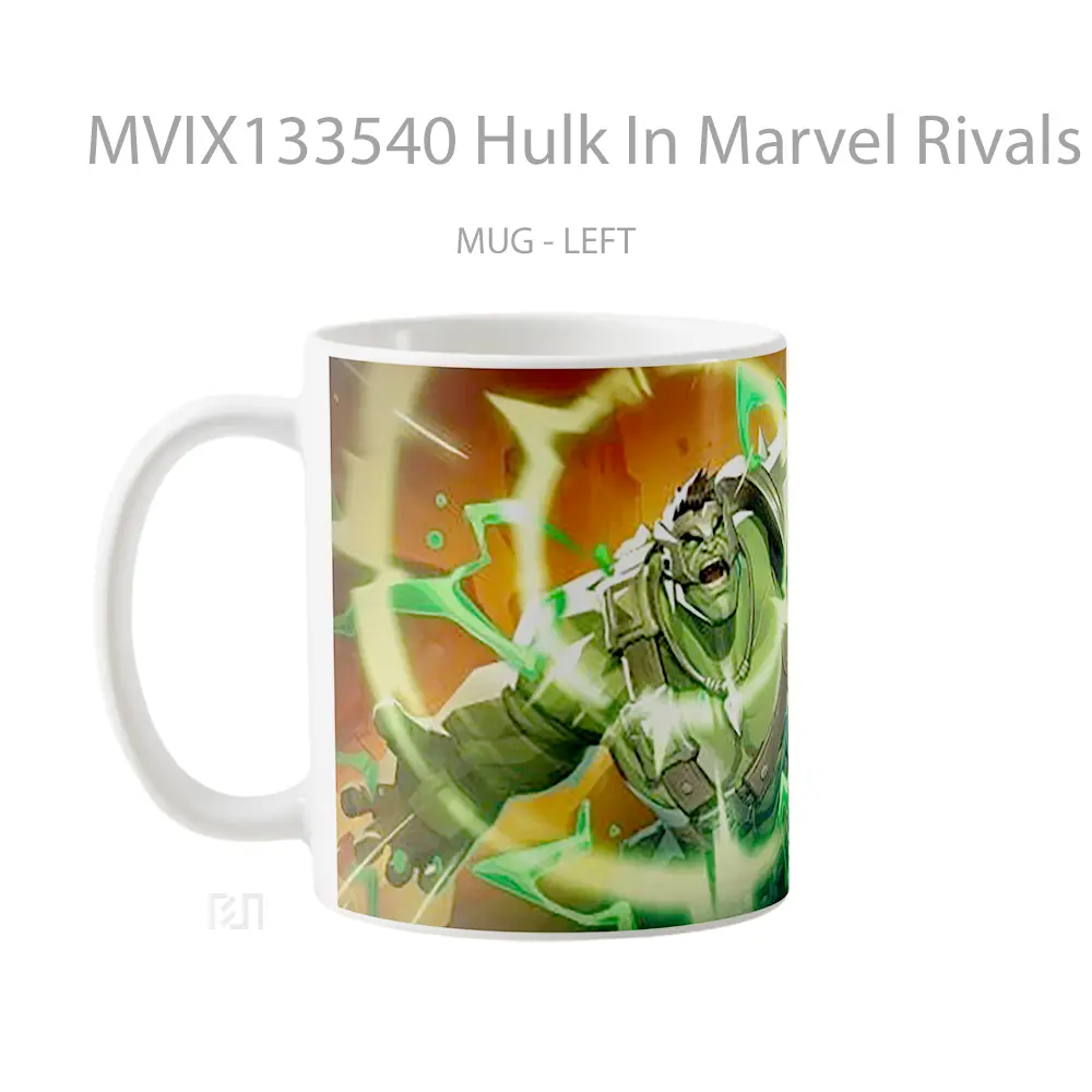 Mug Hulk In Marvel Rivals Gelas Superhero - All-side / Desain