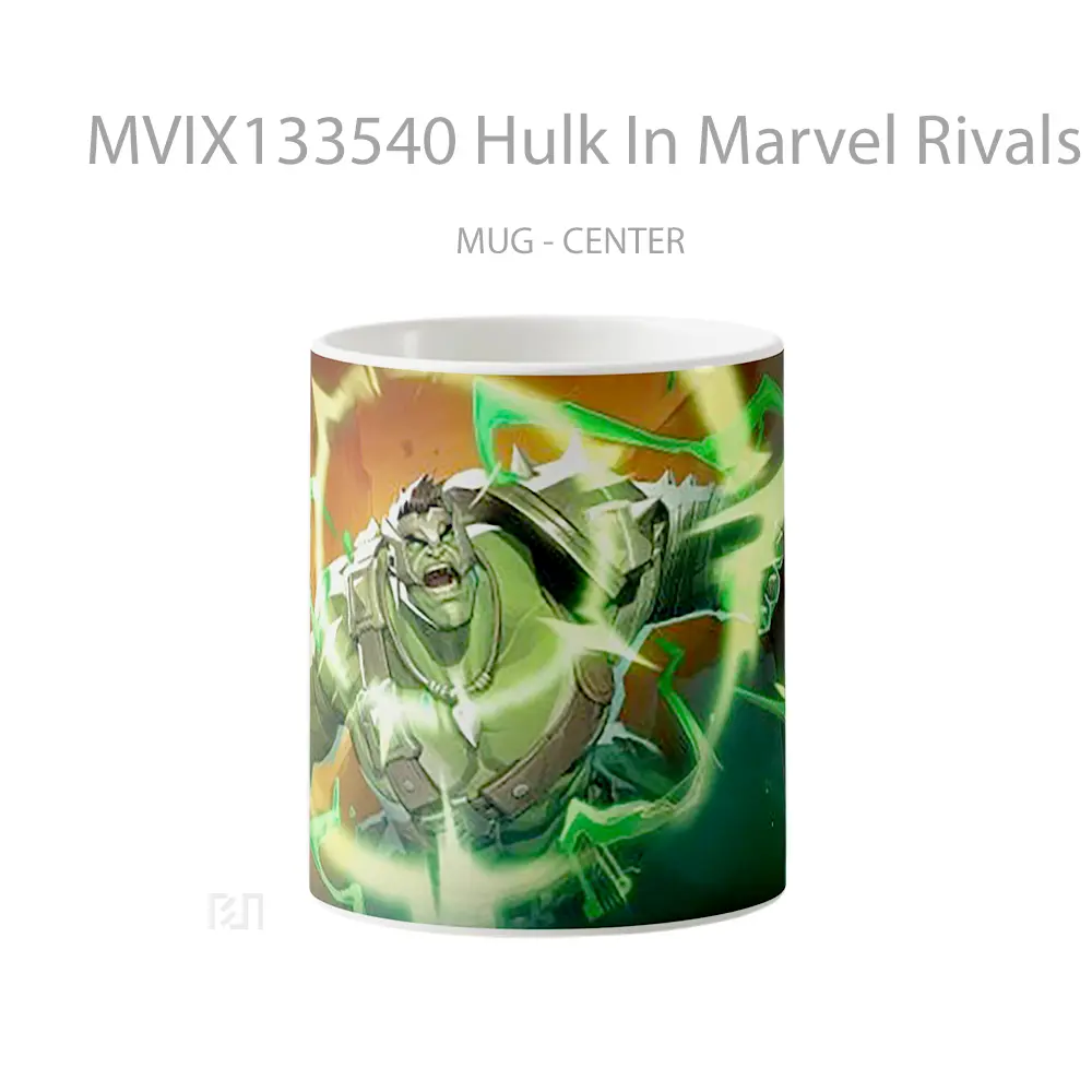 Mug Hulk In Marvel Rivals Gelas Superhero