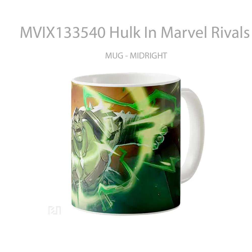 Mug Hulk In Marvel Rivals Gelas Superhero - All-side / Desain