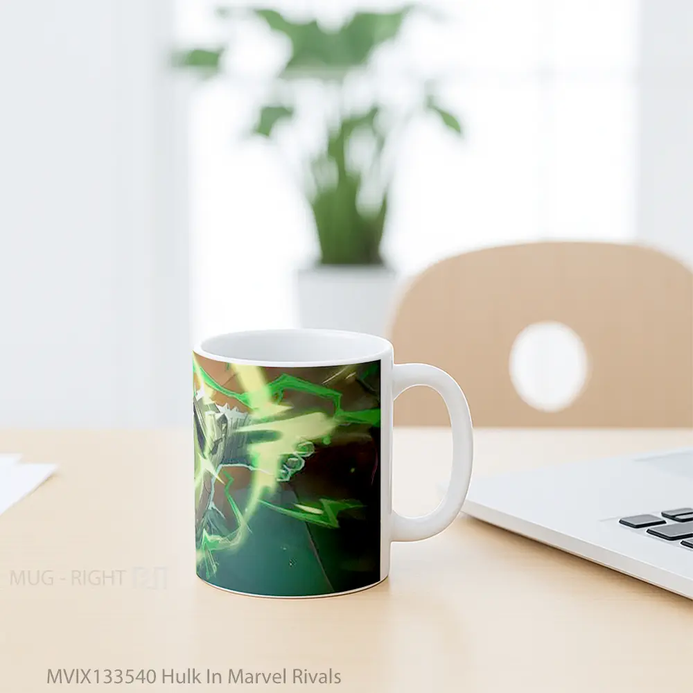 Mug Hulk In Marvel Rivals Gelas Superhero - All-side / Desain