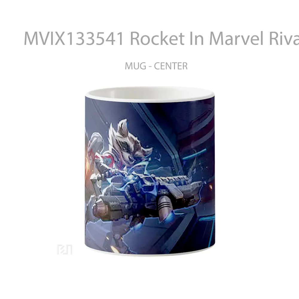 Mug Rocket In Marvel Rivals Gelas Superhero