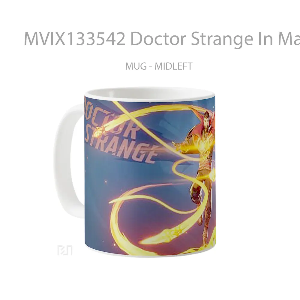 Mug Doctor Strange In Marvel Rivals Gelas Superhero - All-side / Desain