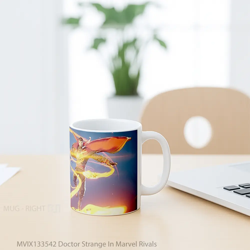 Mug Doctor Strange In Marvel Rivals Gelas Superhero - All-side / Desain