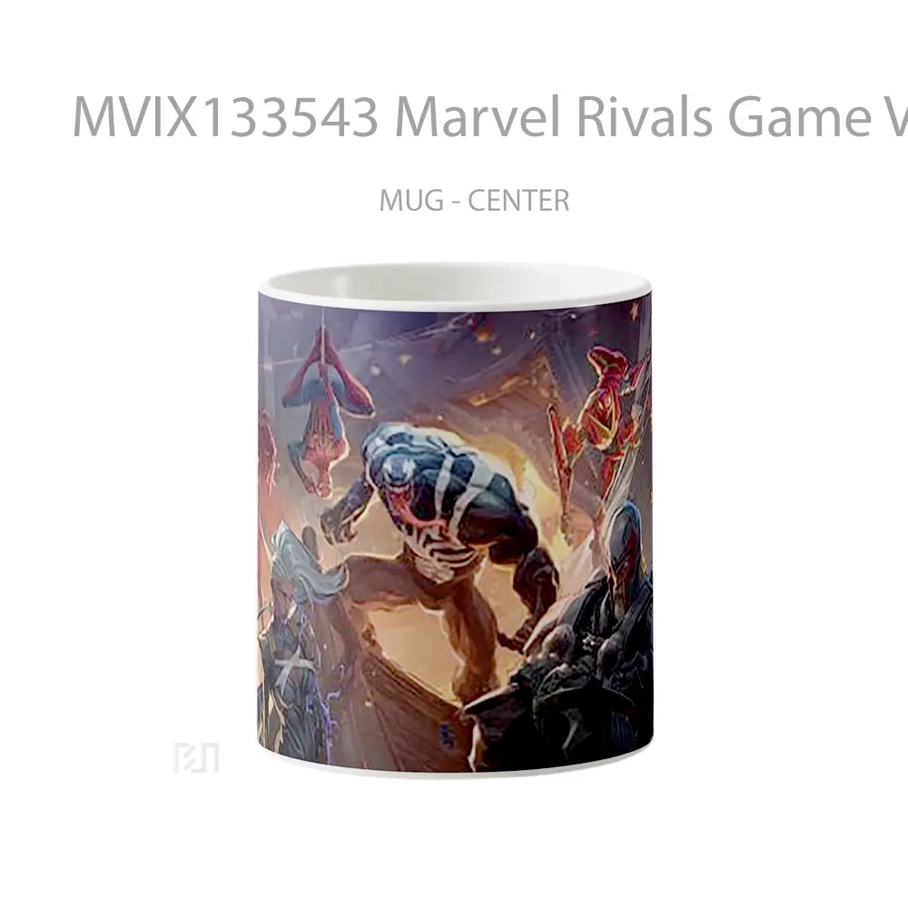 Mug Marvel Rivals Game V4 Gelas Superhero