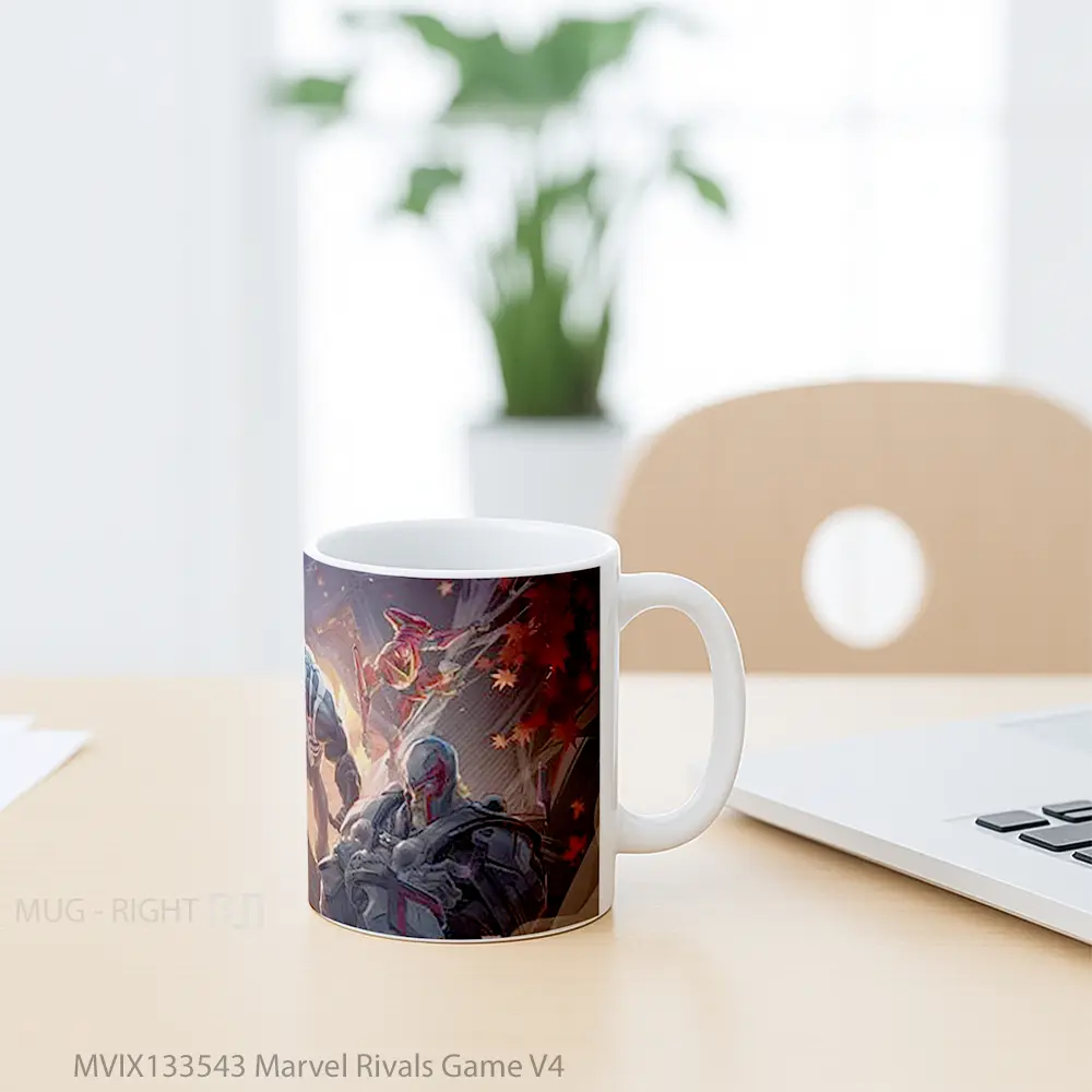 Mug Marvel Rivals Game V4 Gelas Superhero - All-side / Desain