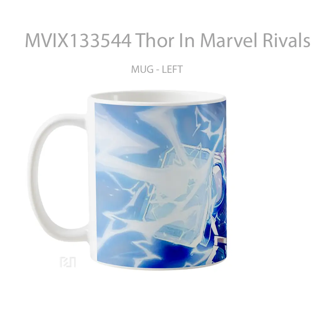 Mug Thor In Marvel Rivals Gelas Superhero - All-side / Desain