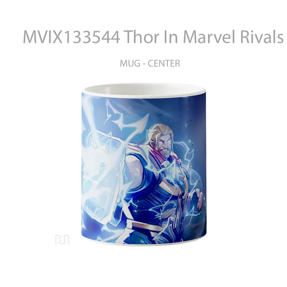 Mug Thor In Marvel Rivals Gelas Superhero