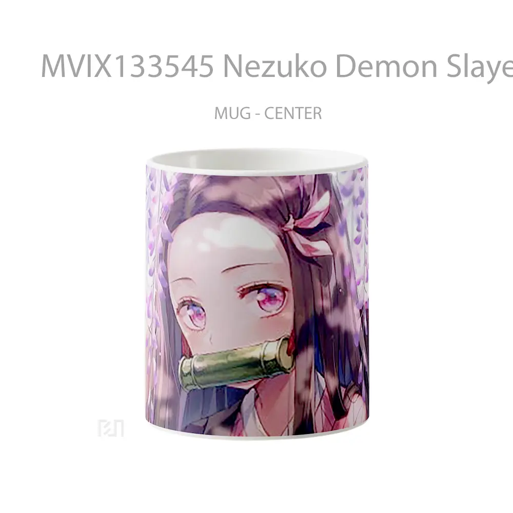Mug Nezuko Demon Slayer Cangkir Anime