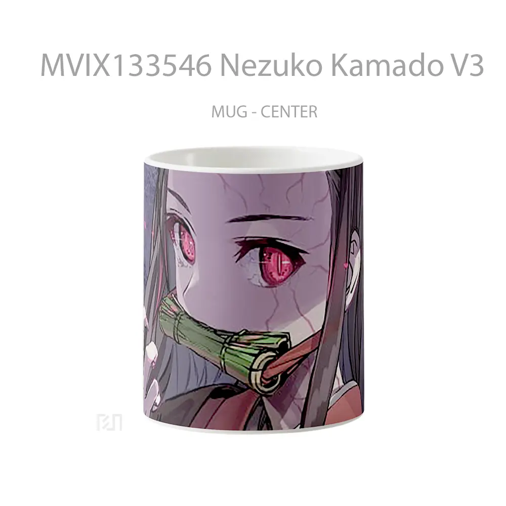 Mug Nezuko Kamado V3 Cangkir Anime