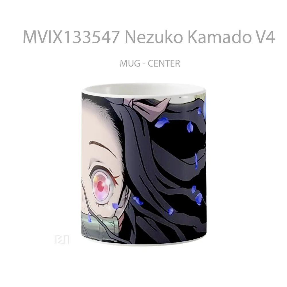 Mug Nezuko Kamado V4 Cangkir Anime