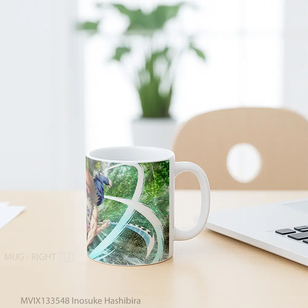 Mug Inosuke Hashibira Gelas Keramik Unik - All-side / Desain