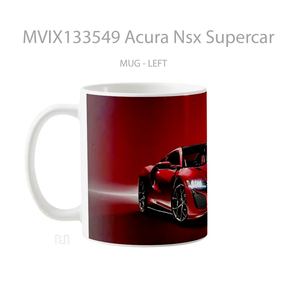 Mug Acura Nsx Supercar Gelas Keramik Unik - All-side / Desain