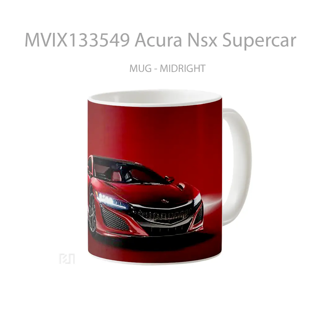 Mug Acura Nsx Supercar Gelas Keramik Unik - All-side / Desain