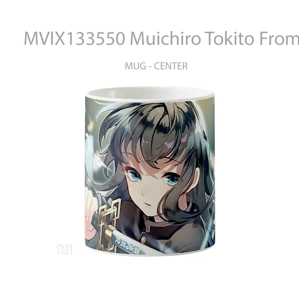 Mug Muichiro Tokito From Demon Slayer V5 Cangkir Anime