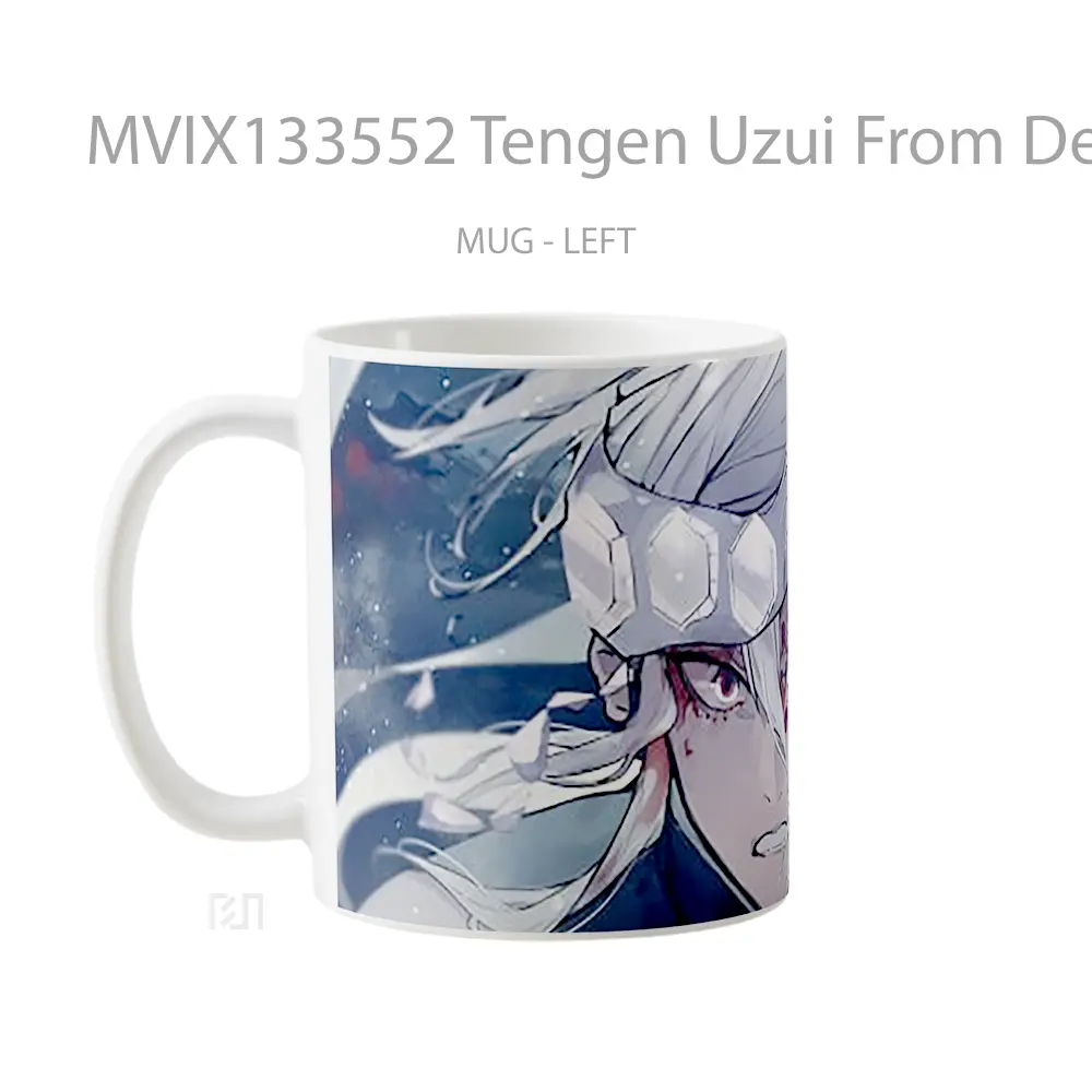 Mug Tengen Uzui From Demon Slayer V3 Cangkir Anime - All-side / Desain
