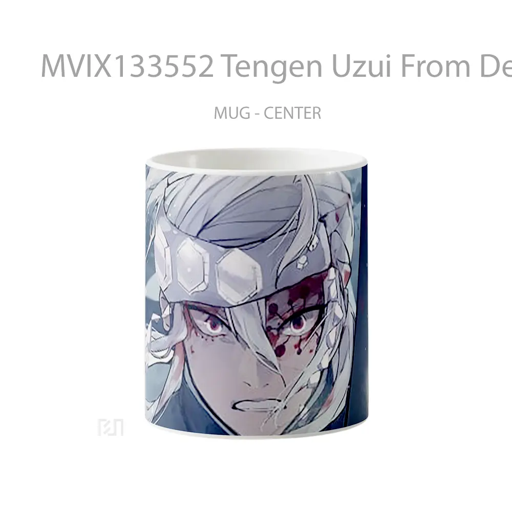 Mug Tengen Uzui From Demon Slayer V3 Cangkir Anime