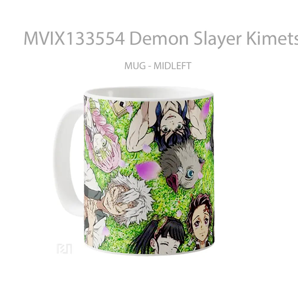 Mug Demon Slayer Kimetsu No Yaiba Characters V2 Cangkir Anime - All-side / Desain