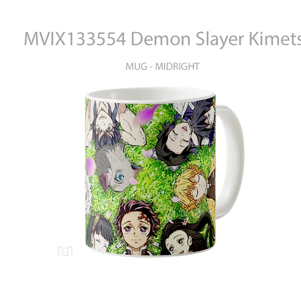 Mug Demon Slayer Kimetsu No Yaiba Characters V2 Cangkir Anime - All-side / Desain