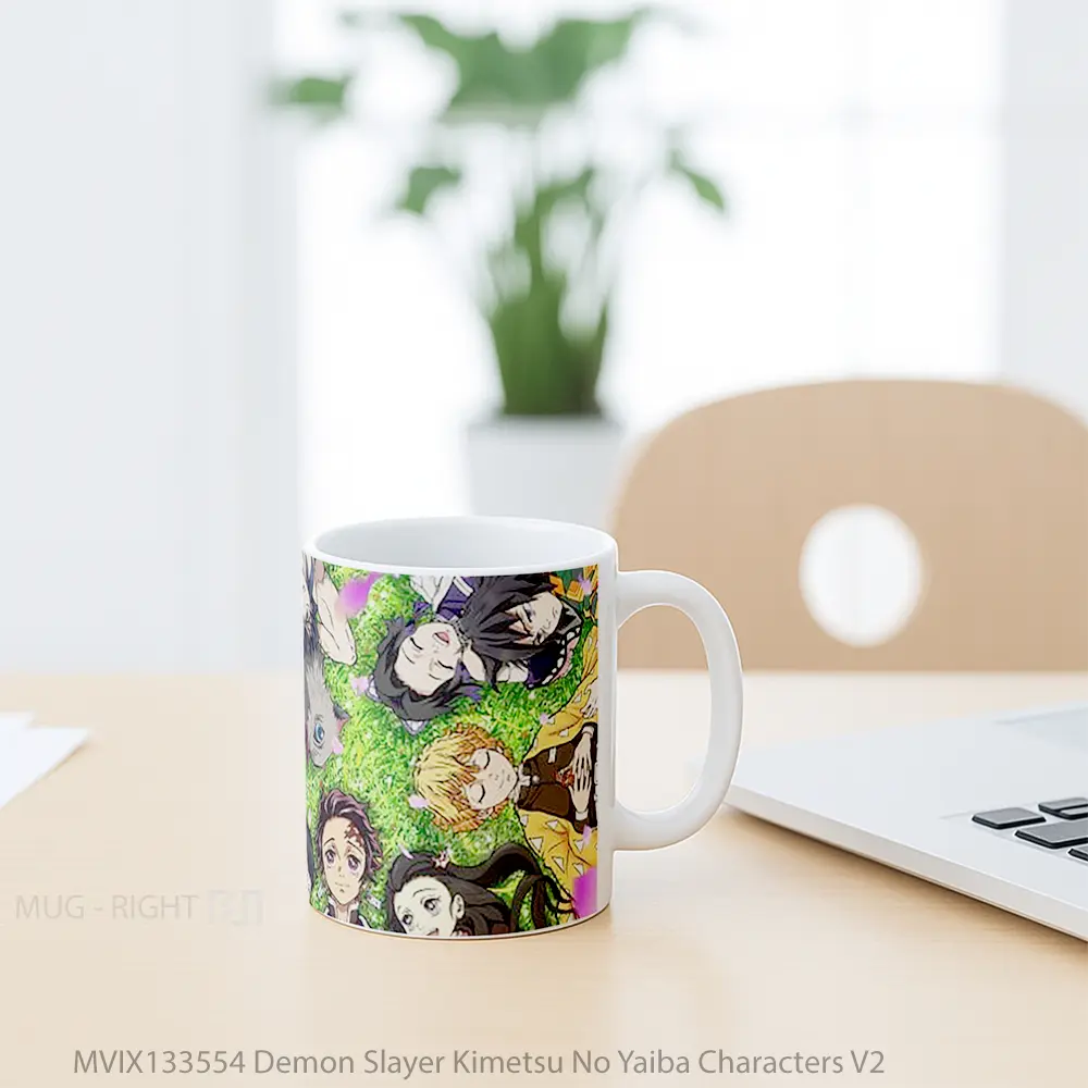 Mug Demon Slayer Kimetsu No Yaiba Characters V2 Cangkir Anime - All-side / Desain