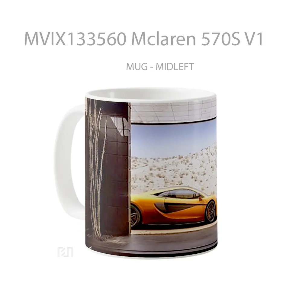 Mug Mclaren 570S V1 Gelas Keramik Unik - All-side / Desain