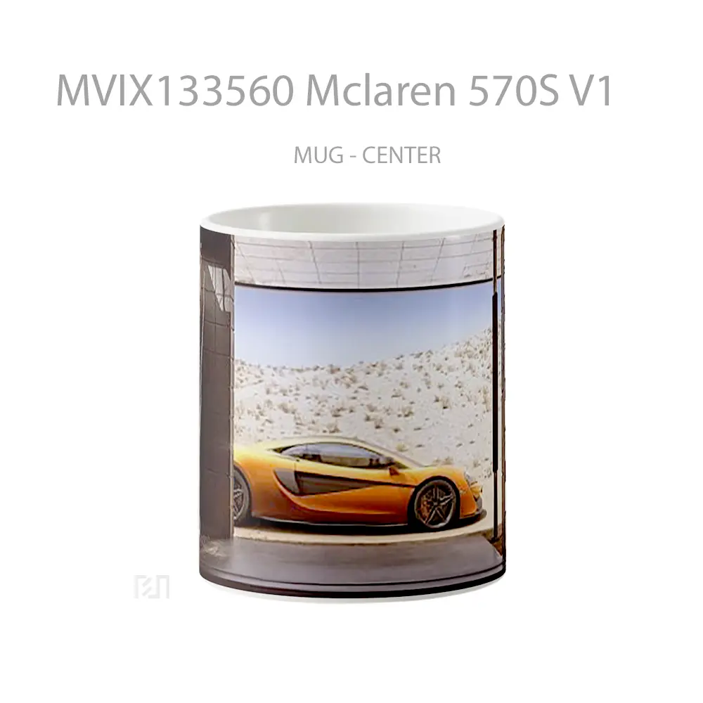 Mug Mclaren 570S V1 Gelas Keramik Unik