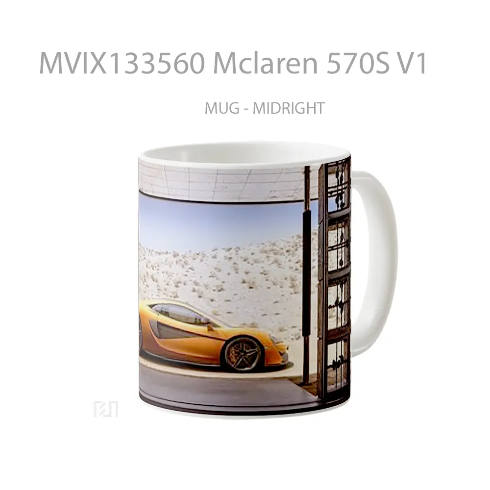 Mug Mclaren 570S V1 Gelas Keramik Unik - All-side / Desain