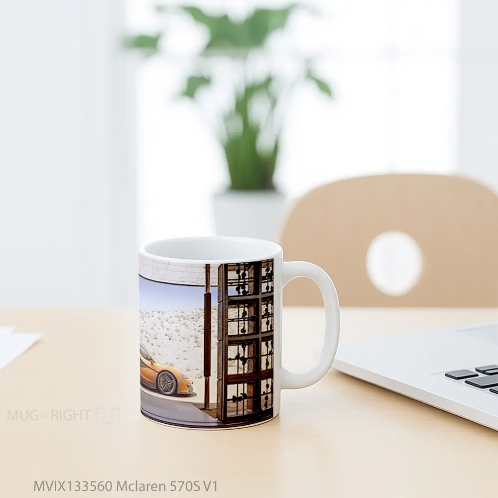 Mug Mclaren 570S V1 Gelas Keramik Unik - All-side / Desain