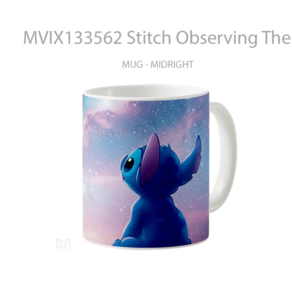 Mug Stitch Observing The Universe Gelas Astronomi - All-side / Desain