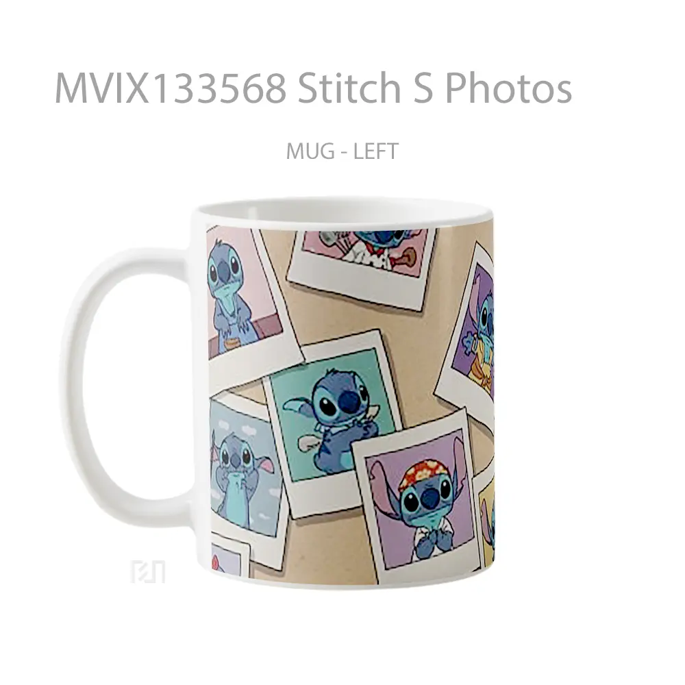 Mug Stitch S Photos Gelas Keramik Unik - All-side / Desain