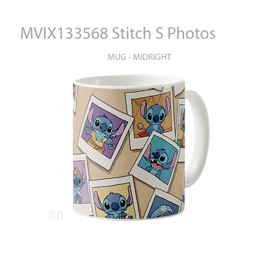 Mug Stitch S Photos Gelas Keramik Unik - All-side / Desain