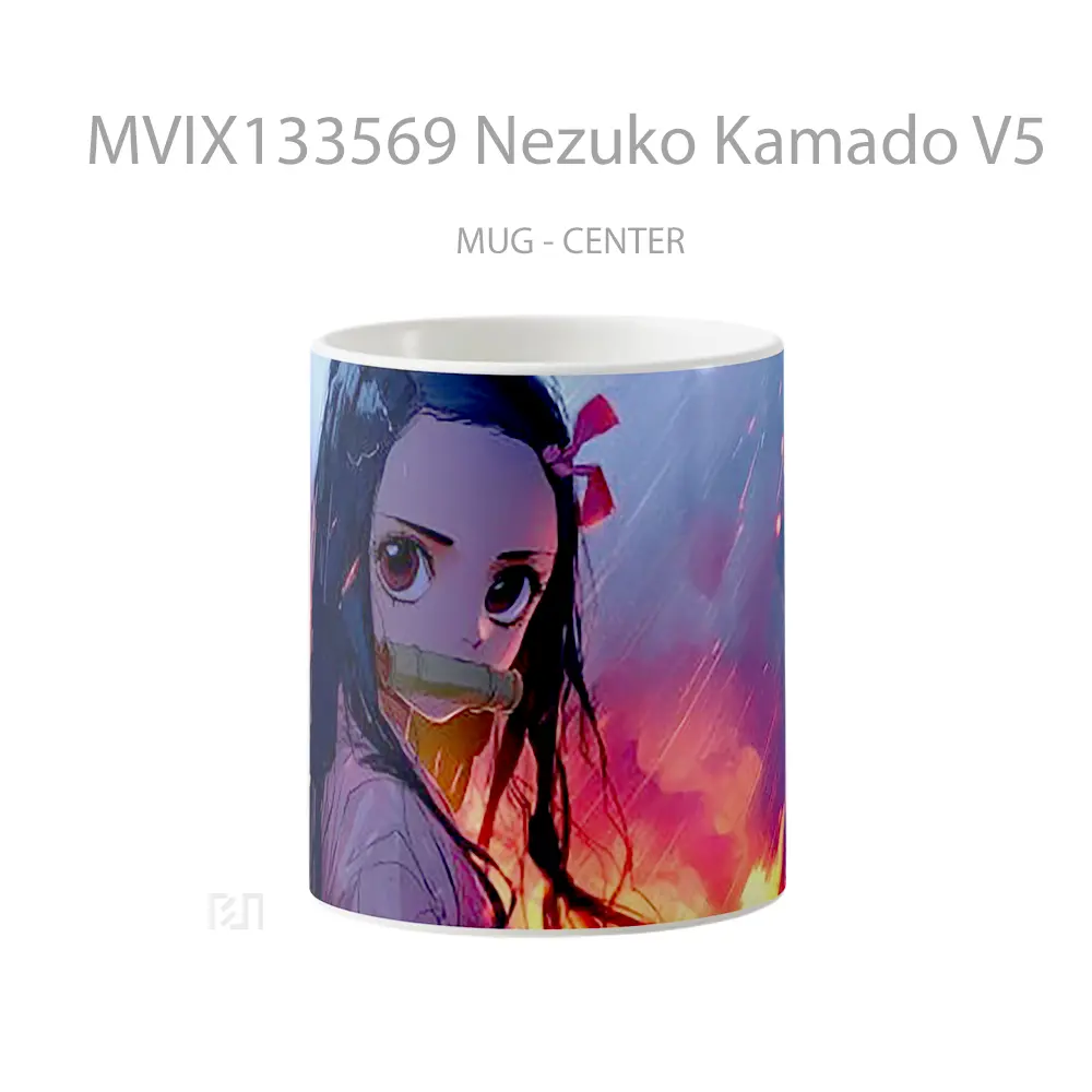 Mug Nezuko Kamado V5 Cangkir Anime