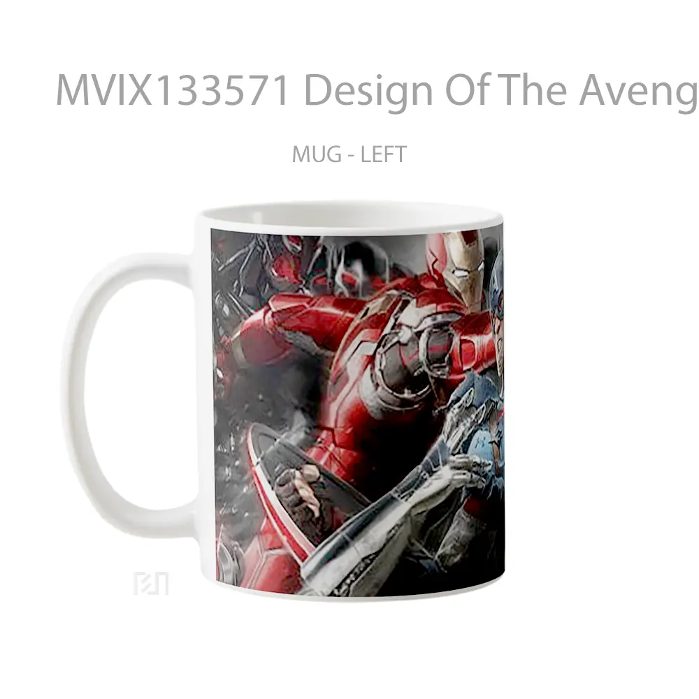 Mug Design Of The Avengers Gelas Superhero - All-side / Desain