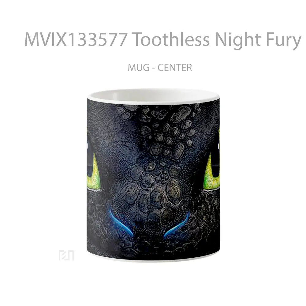 Mug Toothless Night Fury From How To Train Your Dragon Gelas Fantasi