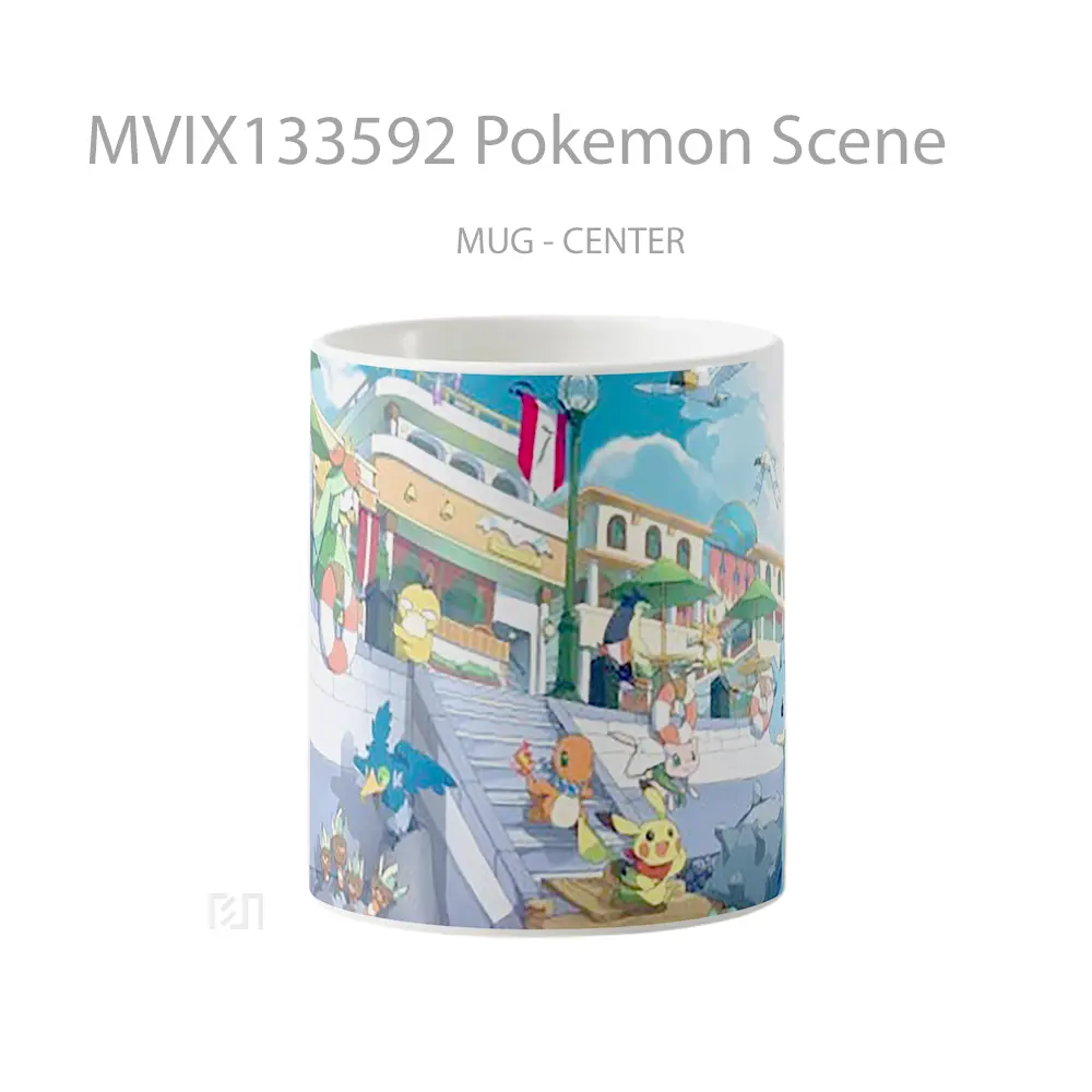 Mug Pokemon Scene Cangkir Anime