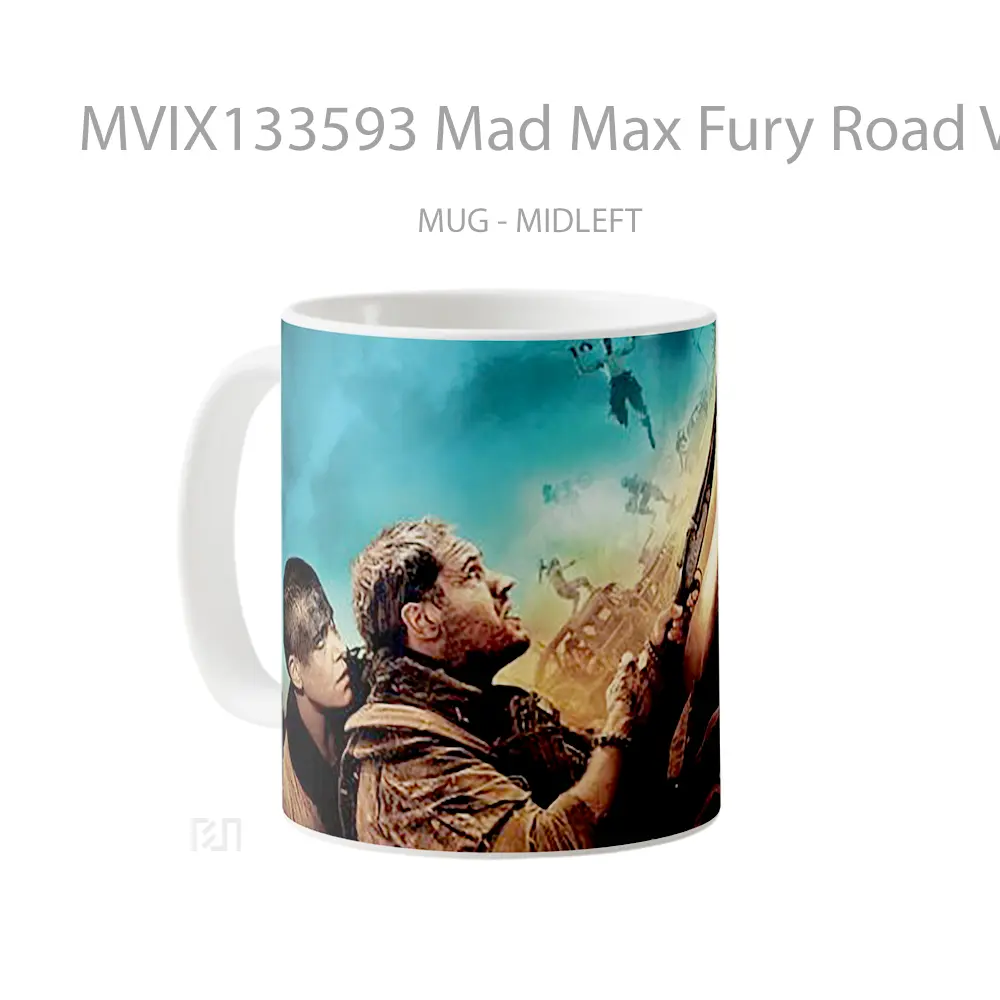 Mug Mad Max Fury Road V1 Gelas Keramik Unik - All-side / Desain