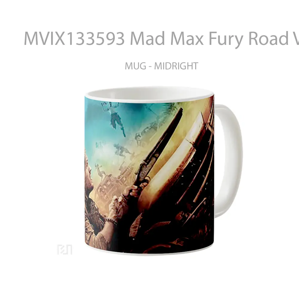 Mug Mad Max Fury Road V1 Gelas Keramik Unik - All-side / Desain
