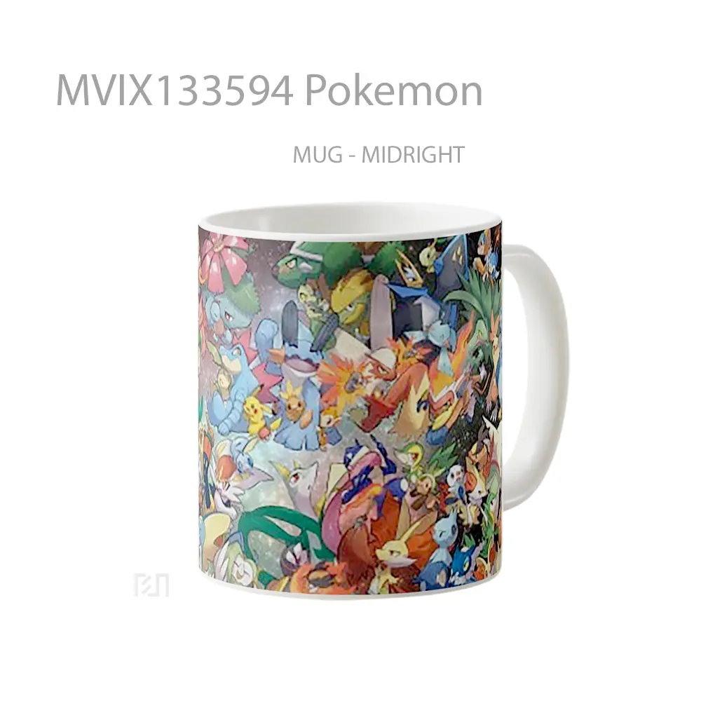 Mug Pokemon Cangkir Anime - All-side / Desain