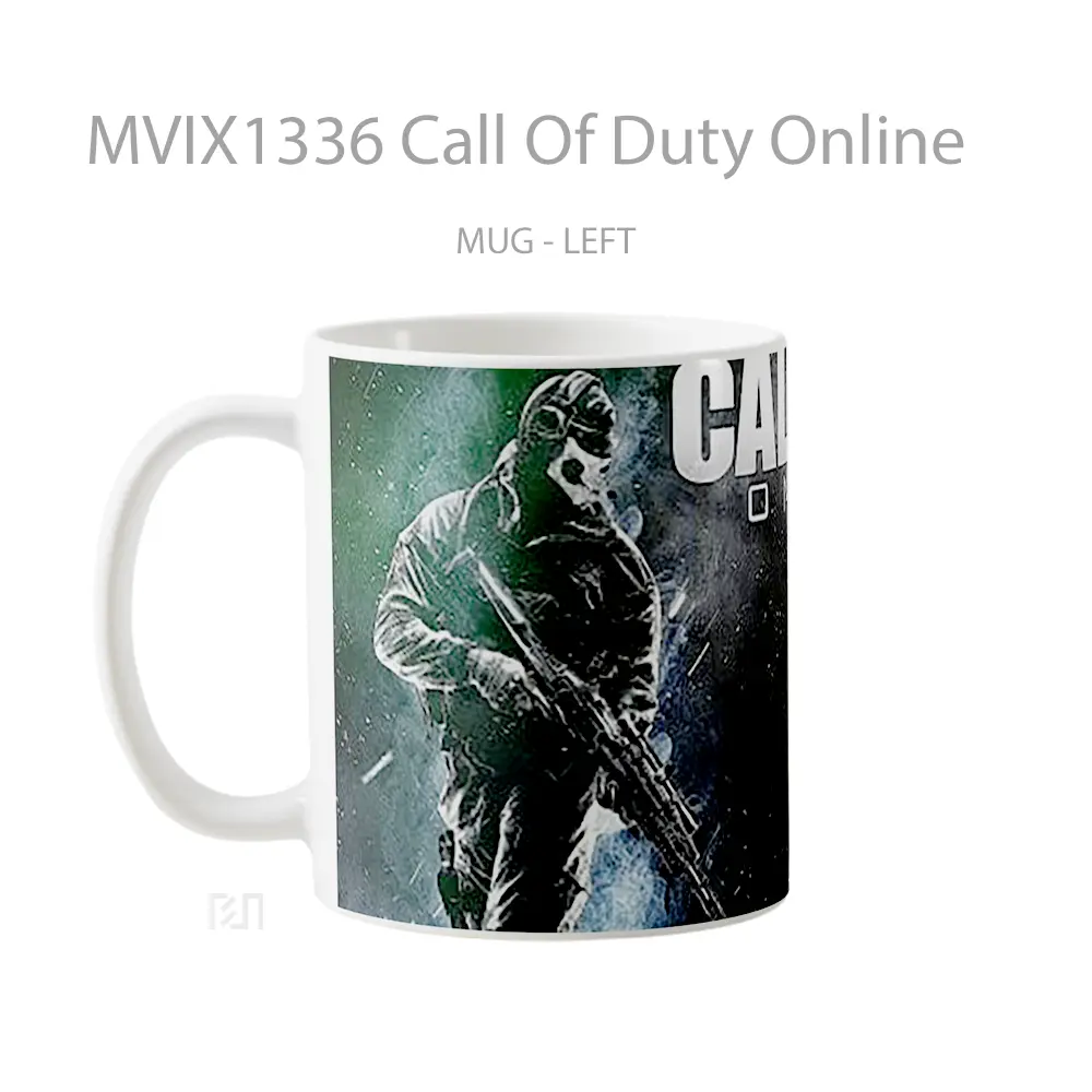 Mug Call Of Duty Online Cangkir Gamer - All-side / Desain