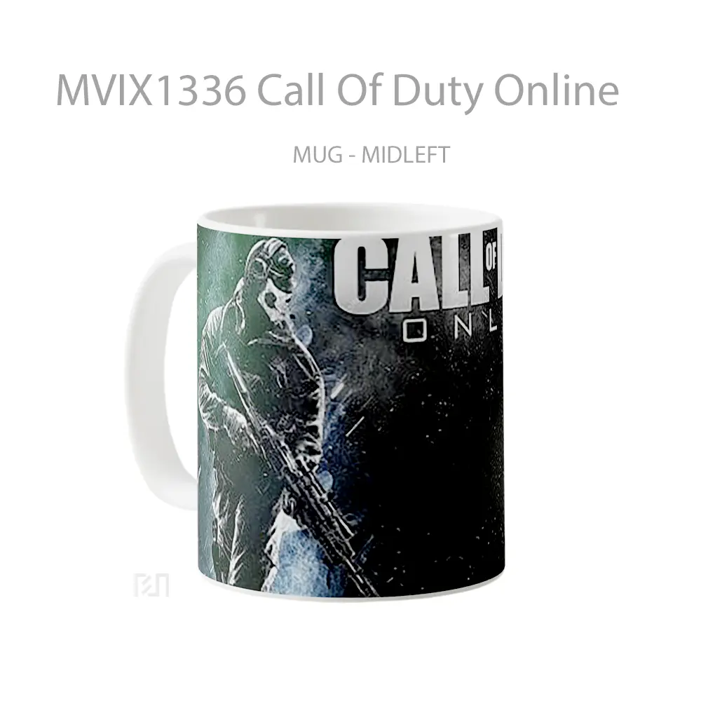 Mug Call Of Duty Online Cangkir Gamer - All-side / Desain