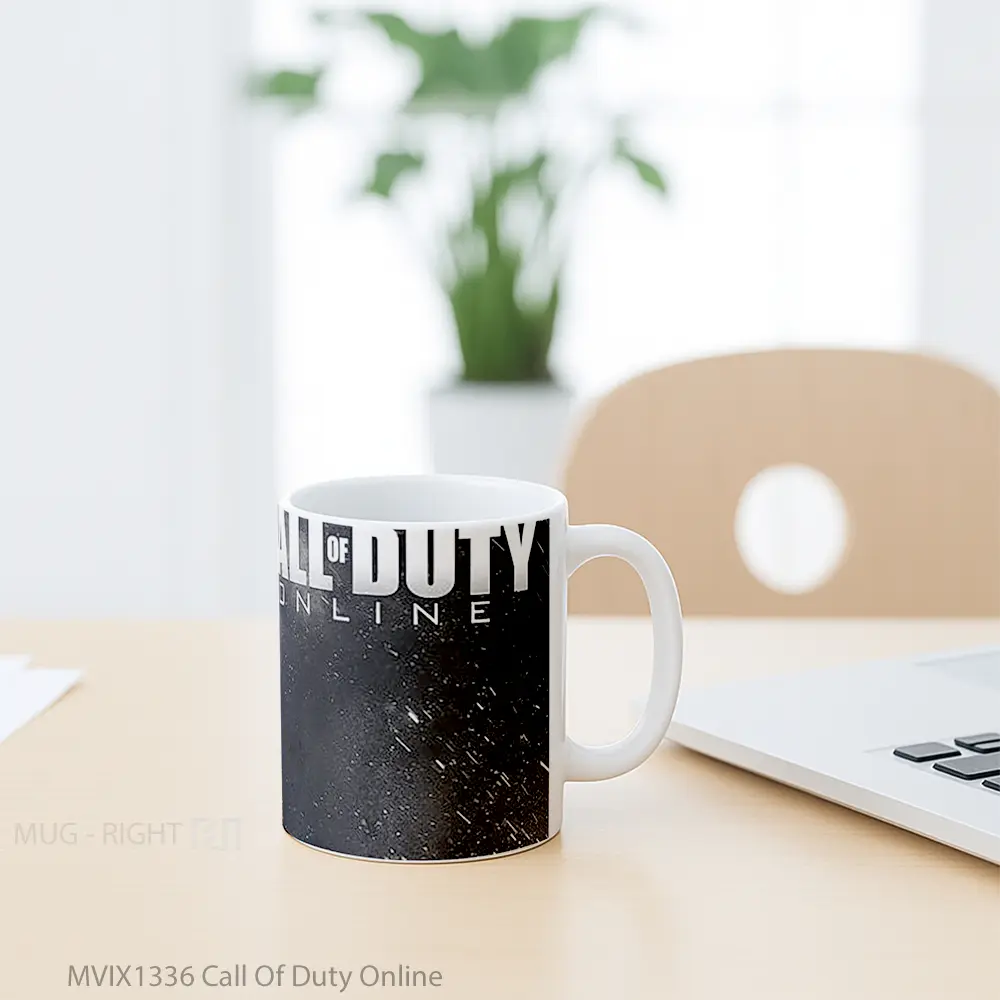 Mug Call Of Duty Online Cangkir Gamer - All-side / Desain