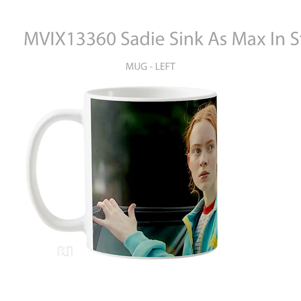 Mug Sadie Sink As Max In Stranger Things Gelas Keramik Unik - All-side / Desain